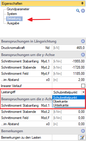 STX+ Lastangriffspunkt